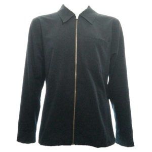 OUR LEGACY Drip Zip Shirt Navy NWT RARE FIND